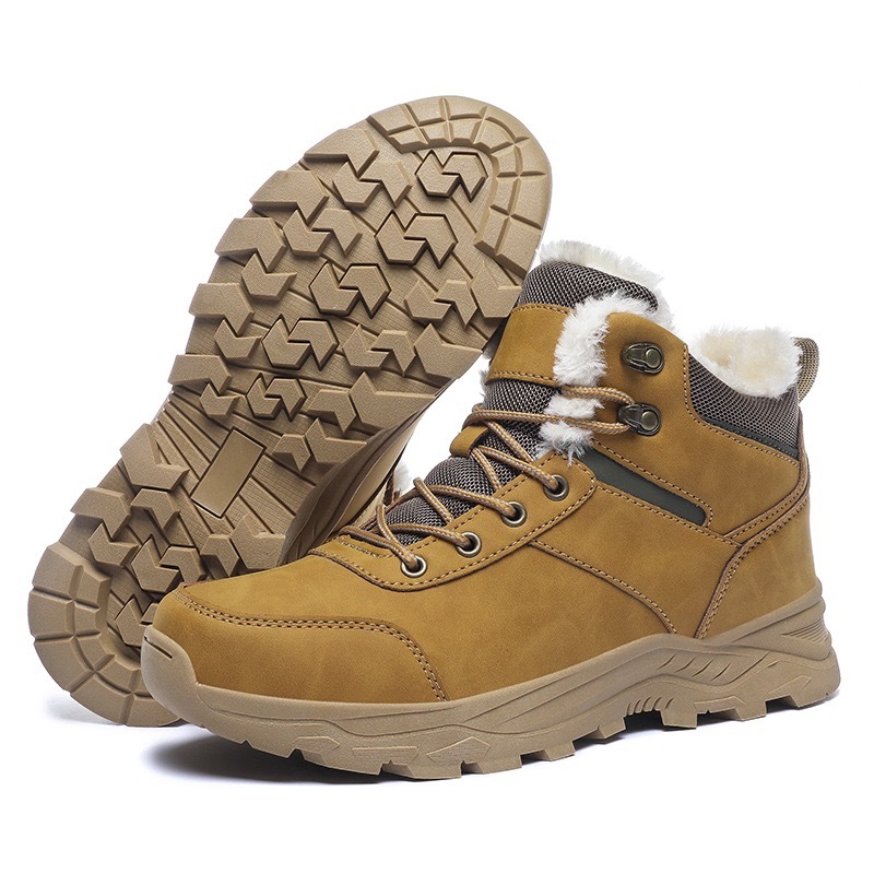 GARB Waterproof Leather Orthopedic Boots with Australian Shearling Lining