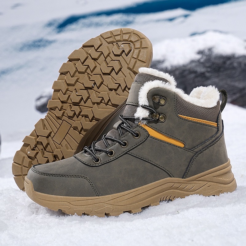 GARB Waterproof Leather Orthopedic Boots with Australian Shearling Lining