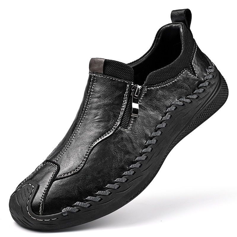 GARB Men's Handcfarted Cowhide Orthopedic Loafers