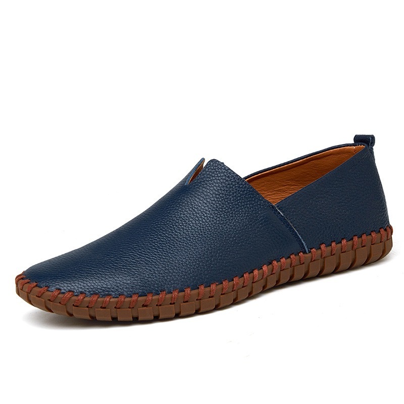 mens handcrafted cowhide loafers