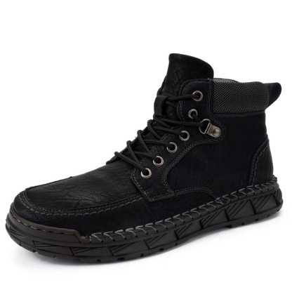 mens handmade cowhide orthopedic boots