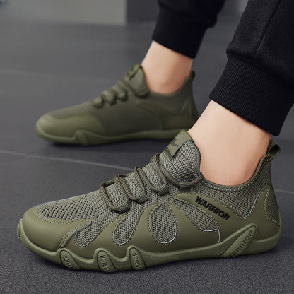  Men's Spring and Summer Mesh Breathable Orthopedic Shoes