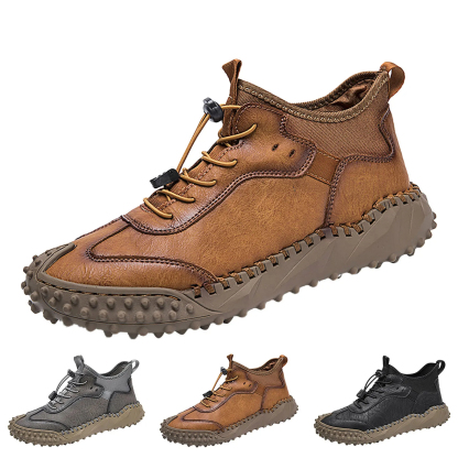 GARB  Handcrafted Genuine Leather Boots - Eco-Friendly Design with Arch Support