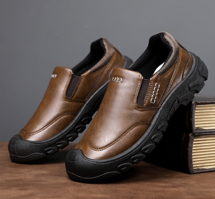 ⏰Last Day! 45% OFF 🔥TREKER®Men's Genuine Leather Orthopedic Outdoor Breathable  Walking Shoes