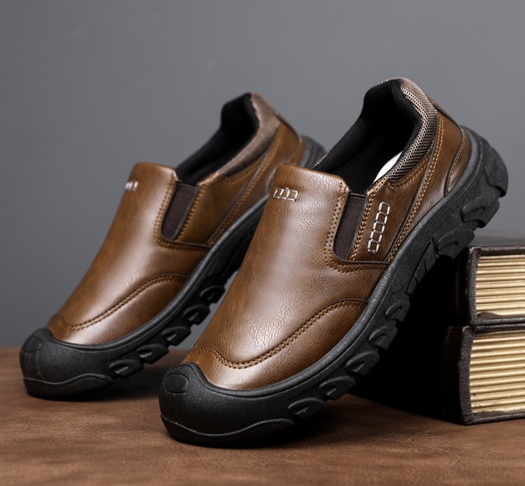 ⏰Last Day! 45% OFF 🔥TREKER®Men's Genuine Leather Orthopedic Outdoor Breathable  Walking Shoes