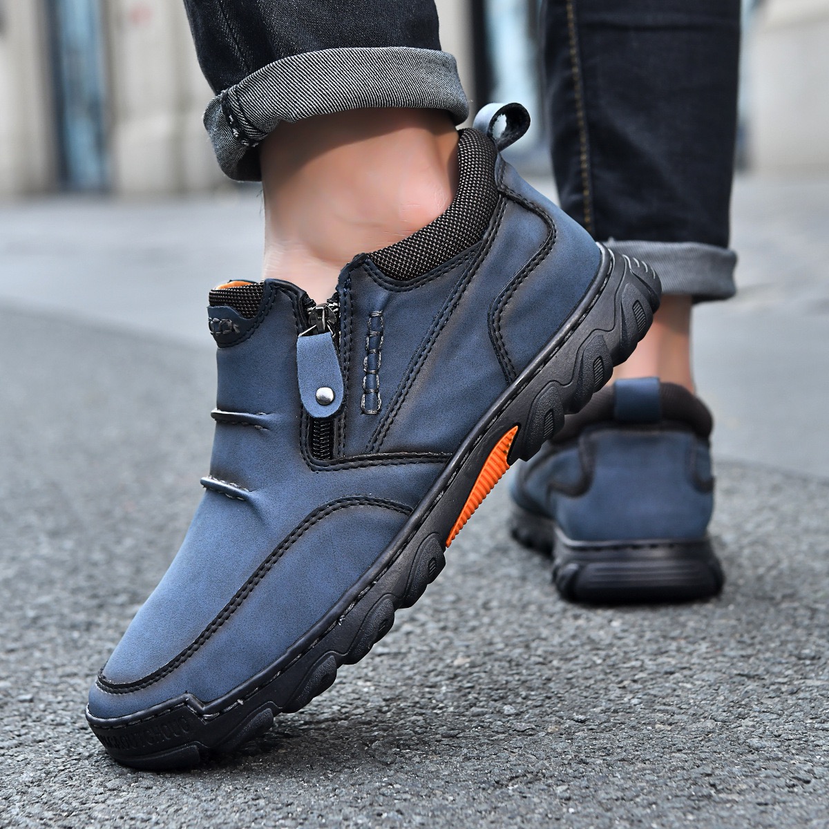 ⏰Last Day! 45% OFF 🔥TREKER®Men's Genuine Leather Orthopedic Outdoor Breathable  Walking Shoes