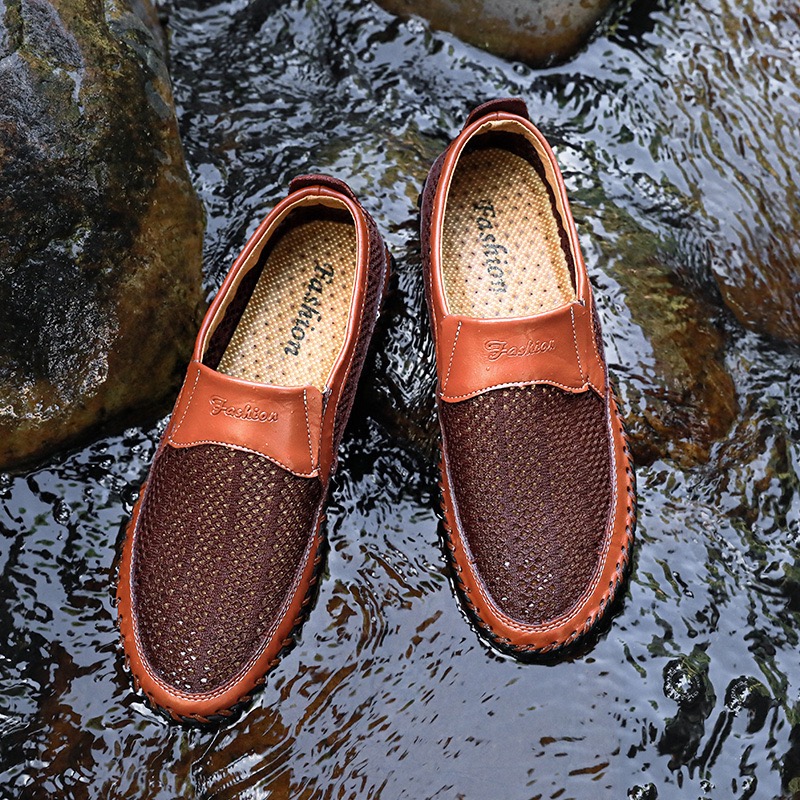 ⏰Last Day! 45% OFF 🔥TREKER®Men's Genuine Leather Orthopedic Outdoor Breathable  Sandals