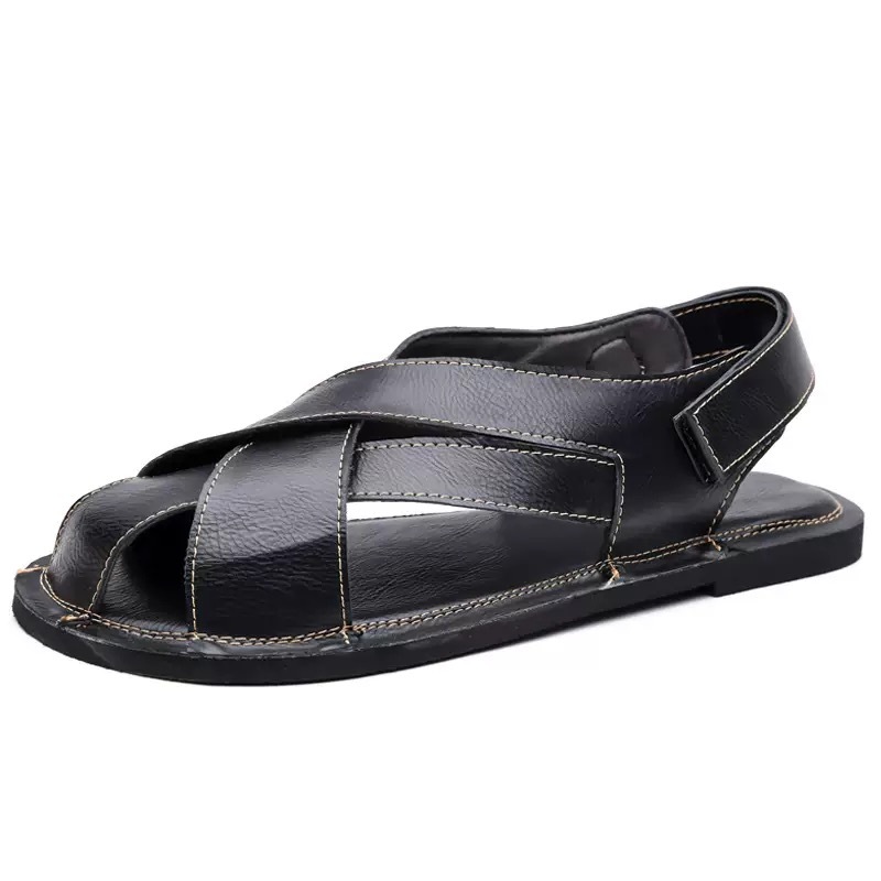 ⏰Last Day! 45% OFF 🔥TREKER®Men's Genuine Leather Orthopedic Outdoor Breathable  Sandals
