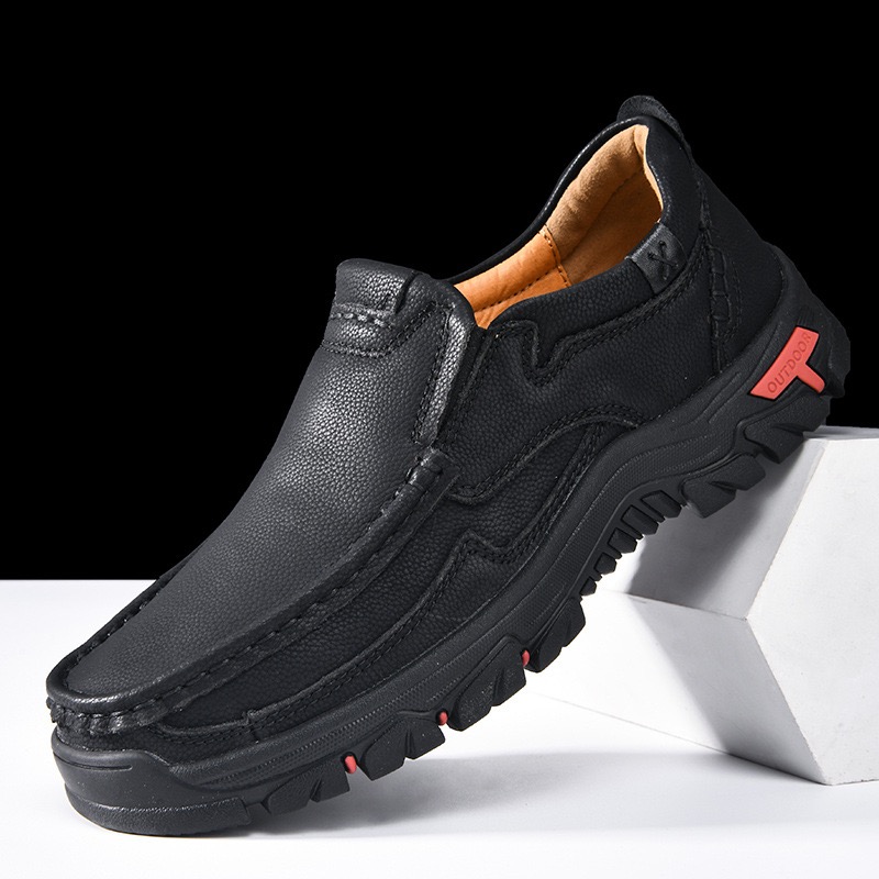 ⏰Last Day! 45% OFF 🔥TREKER®Men's Genuine Leather Orthopedic Outdoor Breathable  Walking Shoes
