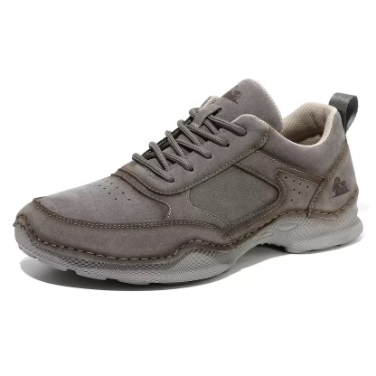 ⏰Last Day! 45% OFF 🔥GARB®Men's Genuine Leather Outdoor Waterproof Orthopedic Walking Shoes