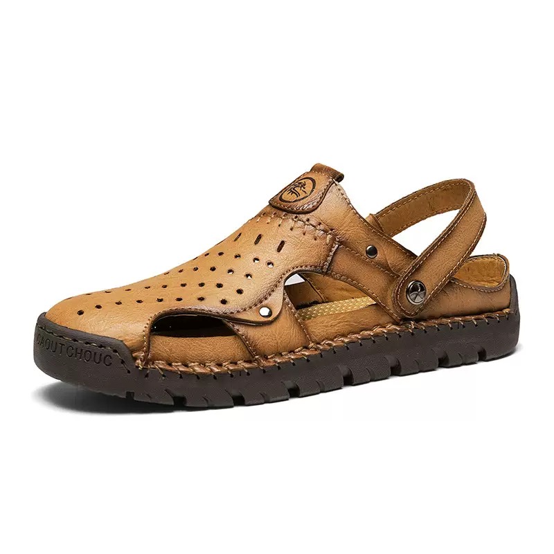 ⏰Last Day! 45% OFF  🔥GARB®Men's Handmade Breathable No-glue Orthopedic Sandals