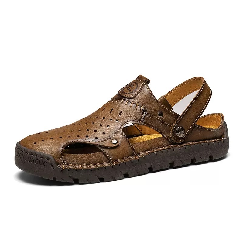 ⏰Last Day! 45% OFF  🔥GARB®Men's Handmade Breathable No-glue Orthopedic Sandals