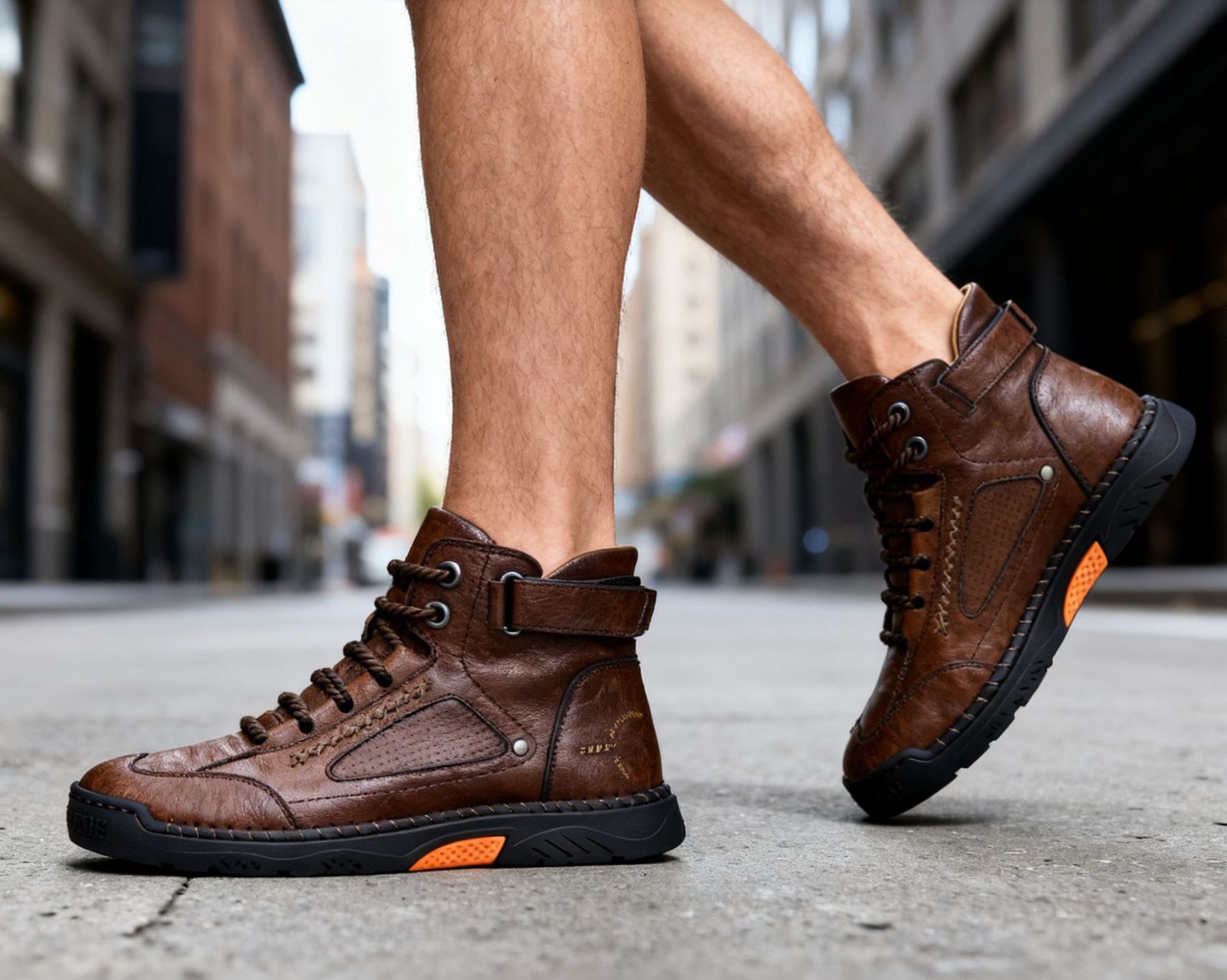⏰Last Day! 45% OFF  🔥GARB®Men's Handmade Cowhide Orthopedic WaterProof Walking shoes