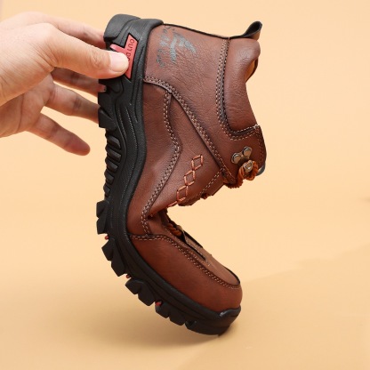 ⏰Last Day! 45% OFF  🔥TREKER®Men's Handmade Cowhide Orthopedic Breathable Walking Shoes