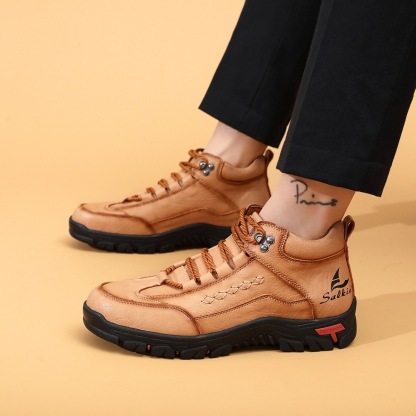 ⏰Last Day! 45% OFF  🔥TREKER®Men's Handmade Cowhide Orthopedic Breathable Walking Shoes
