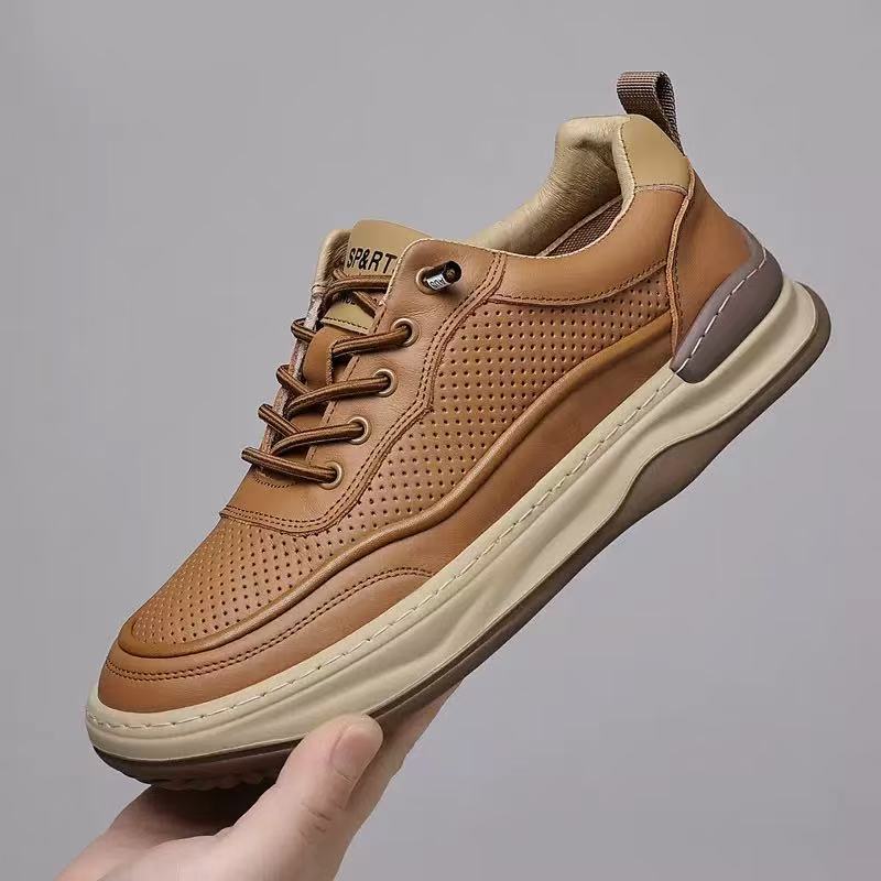⏰Last Day! 45% OFF 🔥TREKER®Men's Genuine Leather Orthopedic Outdoor Breathable Walking Shoes