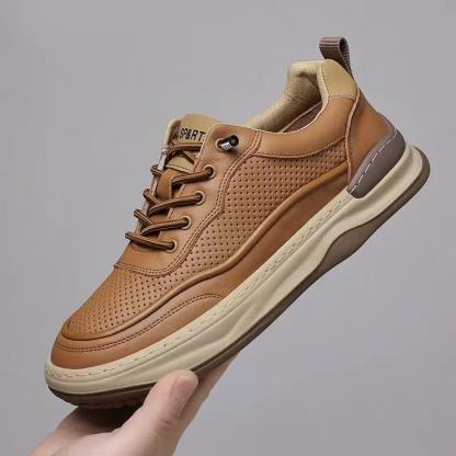 ⏰Last Day! 45% OFF 🔥TREKER®Men's Genuine Leather Orthopedic Outdoor Breathable  Walking Shoes