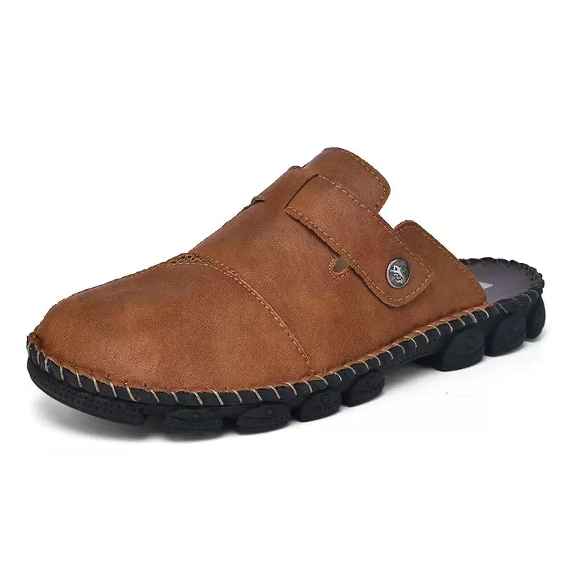 ⏰Last Day! 45% OFF 🔥TREKER®Men's Genuine Leather Orthopedic Outdoor Breathable Sandals