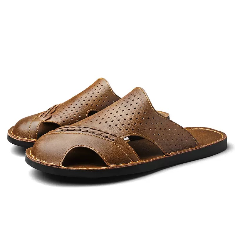 ⏰Last Day! 45% OFF 🔥GARB®Men's Handmade Cowhide Orthopedic Breathable Sandals
