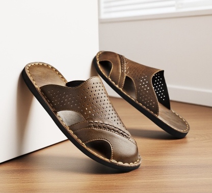 ⏰Last Day! 45% OFF  🔥GARB®Men's Handmade Cowhide Orthopedic Breathable Sandals