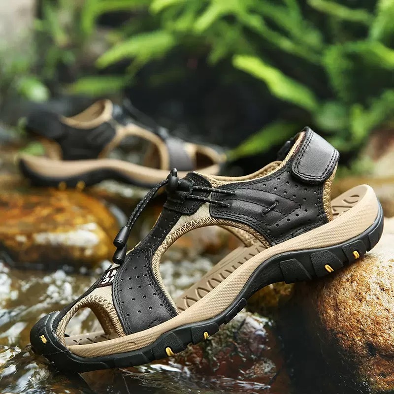 ⏰Last Day! 45% OFF  🔥GARB®Men's Handmade Cowhide Orthopedic Breathable Sandals