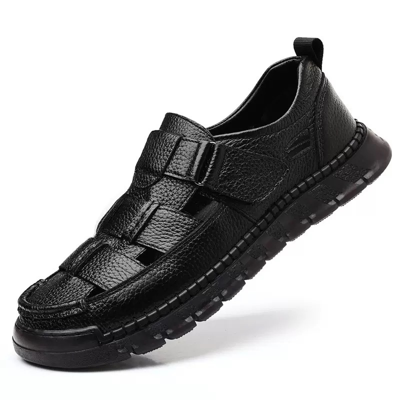 ⏰Last Day! 45% OFF 🔥TREKER®Men's Genuine Leather Orthopedic Outdoor Breathable  Sandals