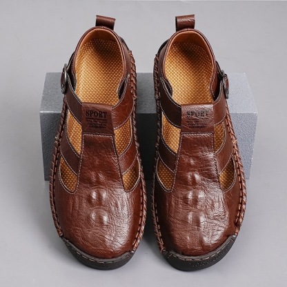 ⏰Last Day! 45% OFF  🔥GARB®Men's Handmade Cowhide Orthopedic Breathable Sandals