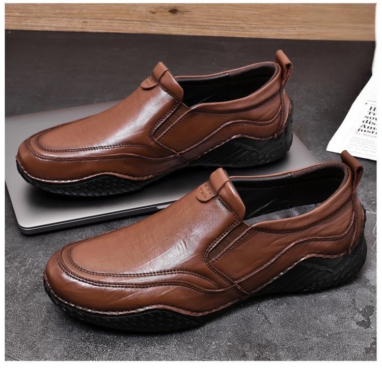 ⏰Last Day! 45% OFF 🔥TREKER®Men's Genuine Leather Orthopedic Outdoor Breathable  Walking Shoes