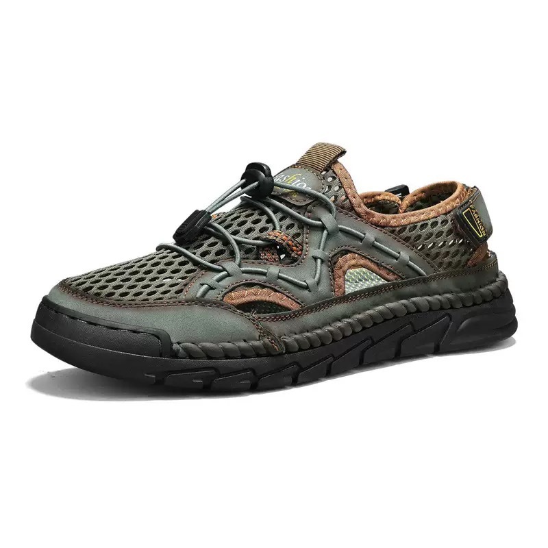 ⏰Last Day! 45% OFF  🔥GARB®Men's Handmade Breathable No-glue Orthopedic Sandals