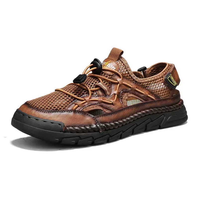 ⏰Last Day! 45% OFF 🔥GARB®Men's Handmade Breathable No-glue Orthopedic Sandals