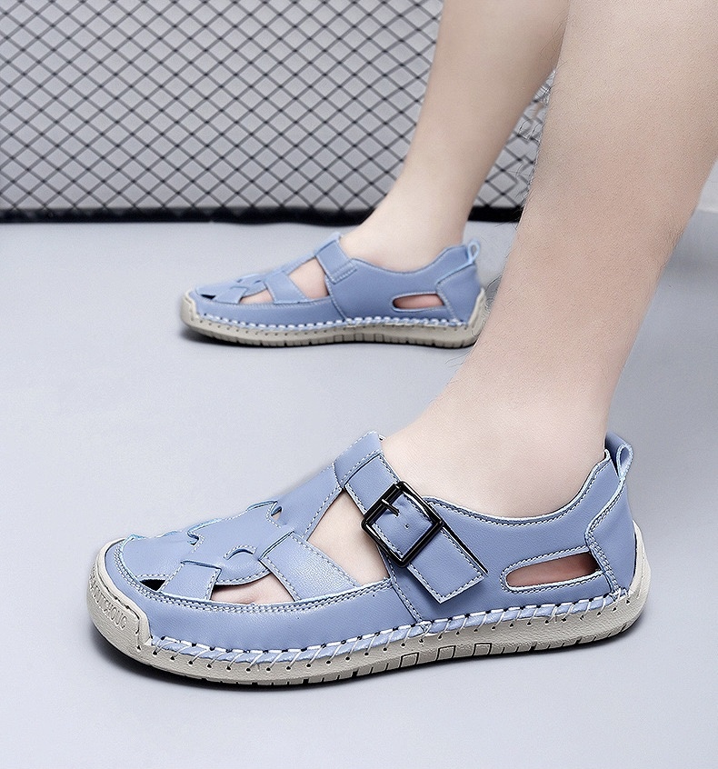 ⏰Last Day! 45% OFF  🔥TREKER®Men's Handmade Breathable No-glue Orthopedic Sandals