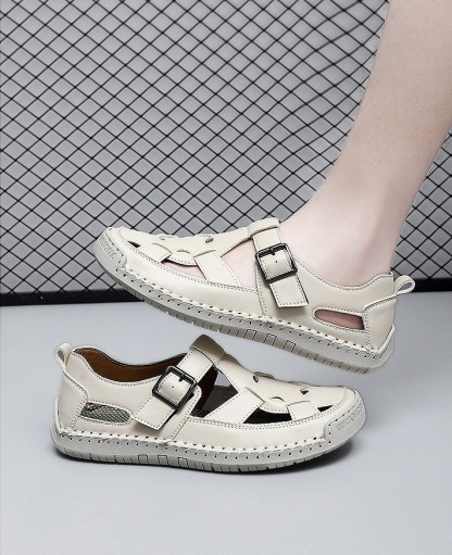 ⏰Last Day! 45% OFF  🔥TREKER®Men's Handmade Breathable No-glue Orthopedic Sandals