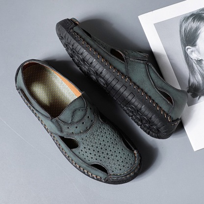 ⏰Last Day! 45% OFF  🔥TREKER®Men's Handmade Breathable No-glue Orthopedic Sandals