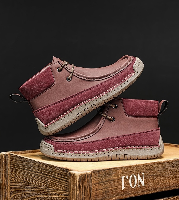 ⏰Last Day! 45% OFF  🔥TREKER®Men's Handmade Cowhide Orthopedic Breathable Walking Shoes