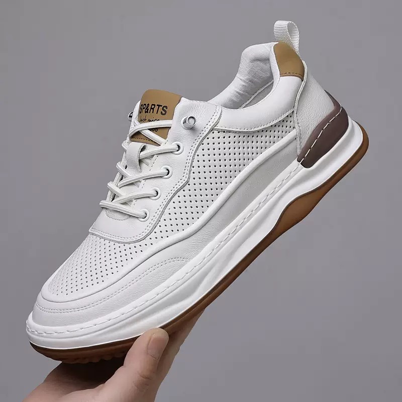 ⏰Last Day! 45% OFF 🔥TREKER®Men's Genuine Leather Orthopedic Outdoor Breathable Walking Shoes