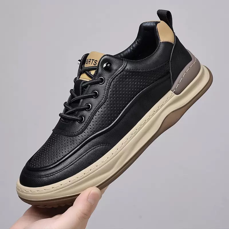 ⏰Last Day! 45% OFF 🔥TREKER®Men's Genuine Leather Orthopedic Outdoor Breathable Walking Shoes