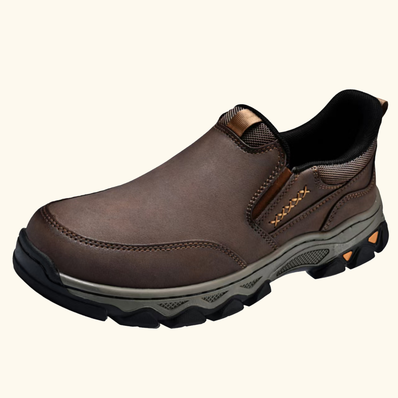 TREKER® Men's Genuine Leather Outdoor Orthopedic shoes