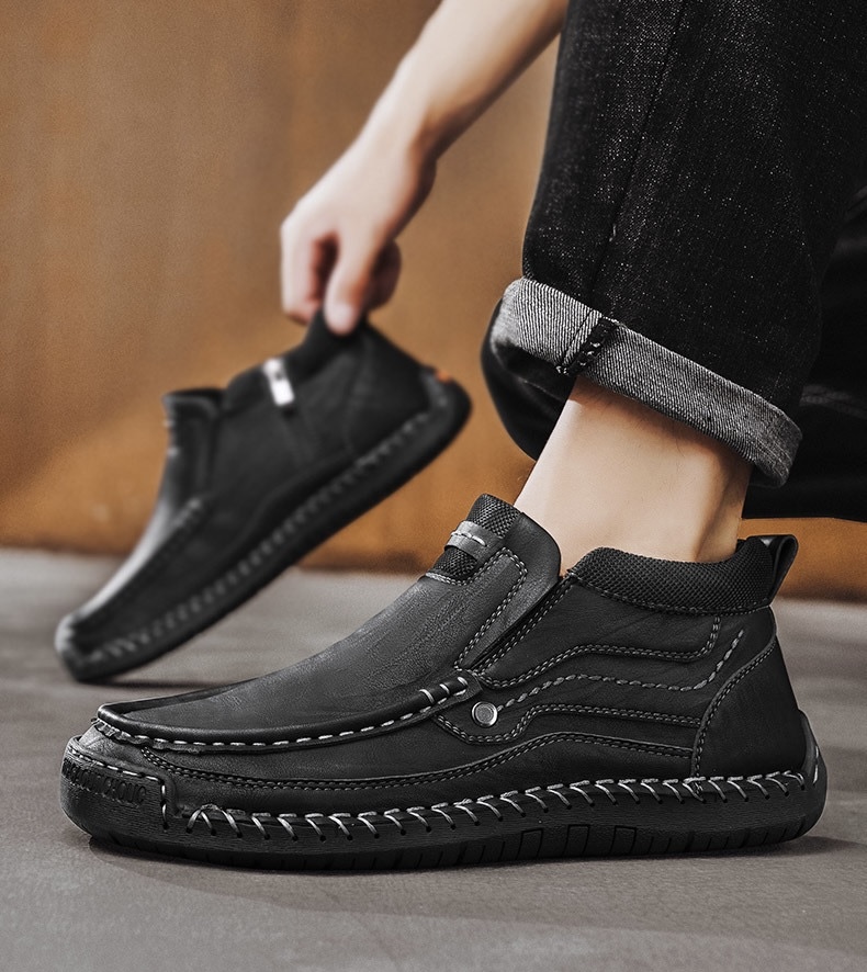 ⏰Last Day! 45% OFF  🔥TREKER®Men's Handmade Genuine Leather Outdoor Breathable Walking Shoes