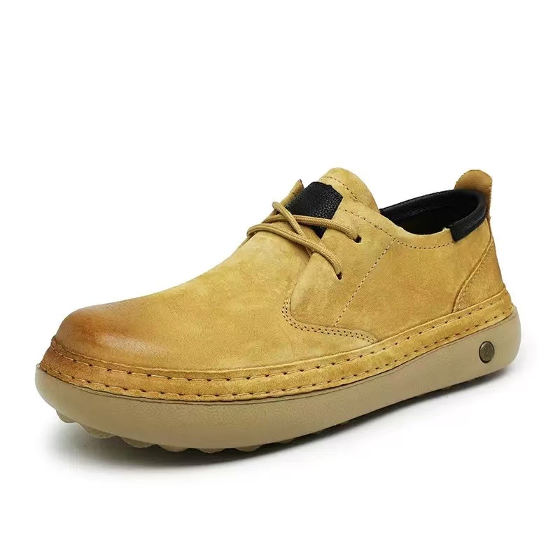 ⏰Last Day! 45% OFF 🔥GARB®Men's Genuine Leather Outdoor Slip-On Loafers with Arch Support & Wide Toe Box
