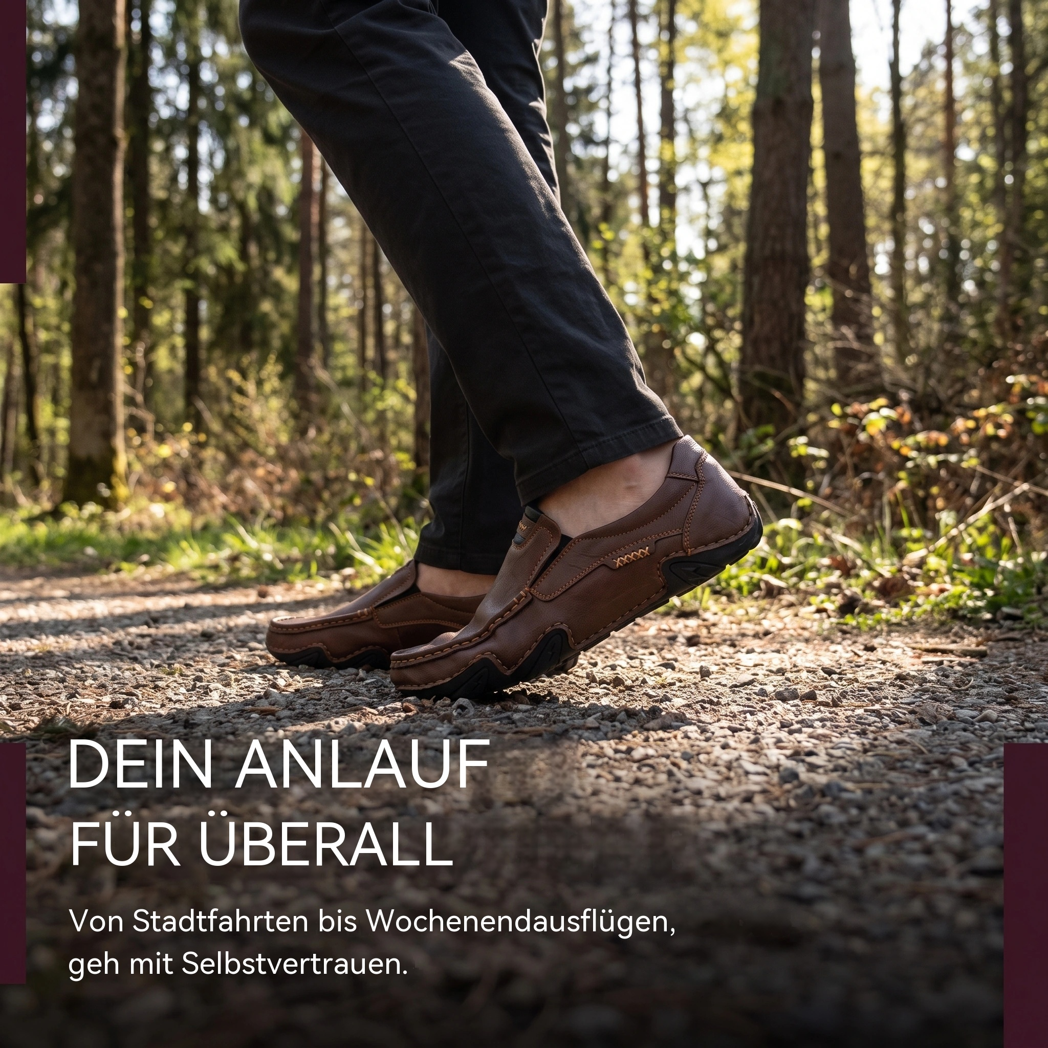   MANTRAFF®  Handcrafted Ortho Cowhide Loafers