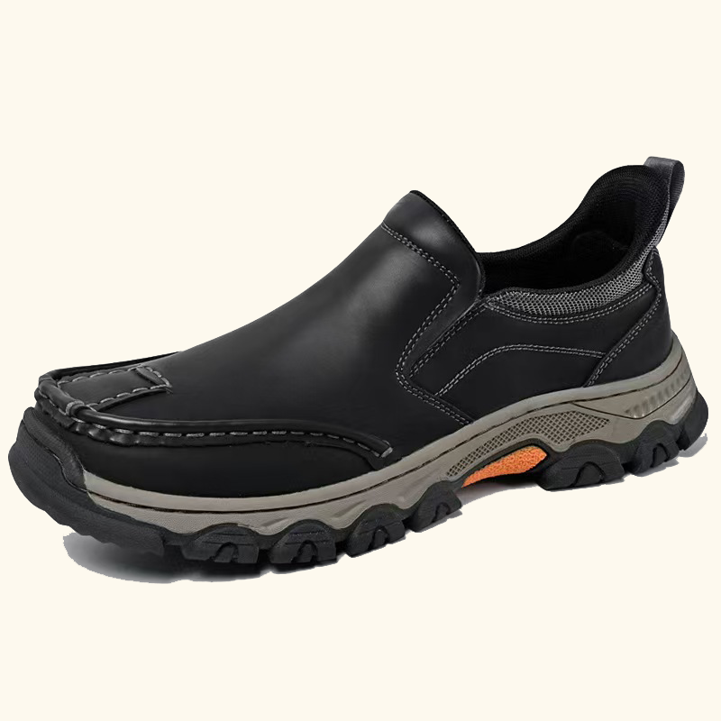 ⏰Last Day! 45% OFF  🔥VELTOE® Men's Genuine Leather Walking Shoes with Arch Support & Wide Toe Box