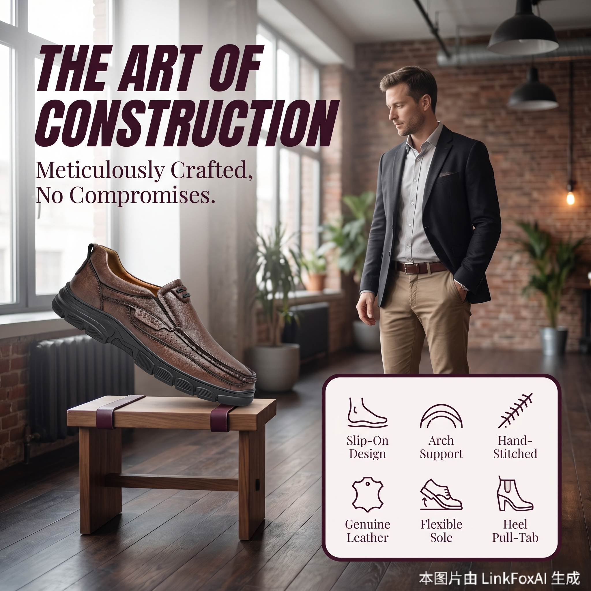[Copy]⏰Last Day! 45% OFF 🔥TREKER®Artisan Weave Casual Leather Shoe