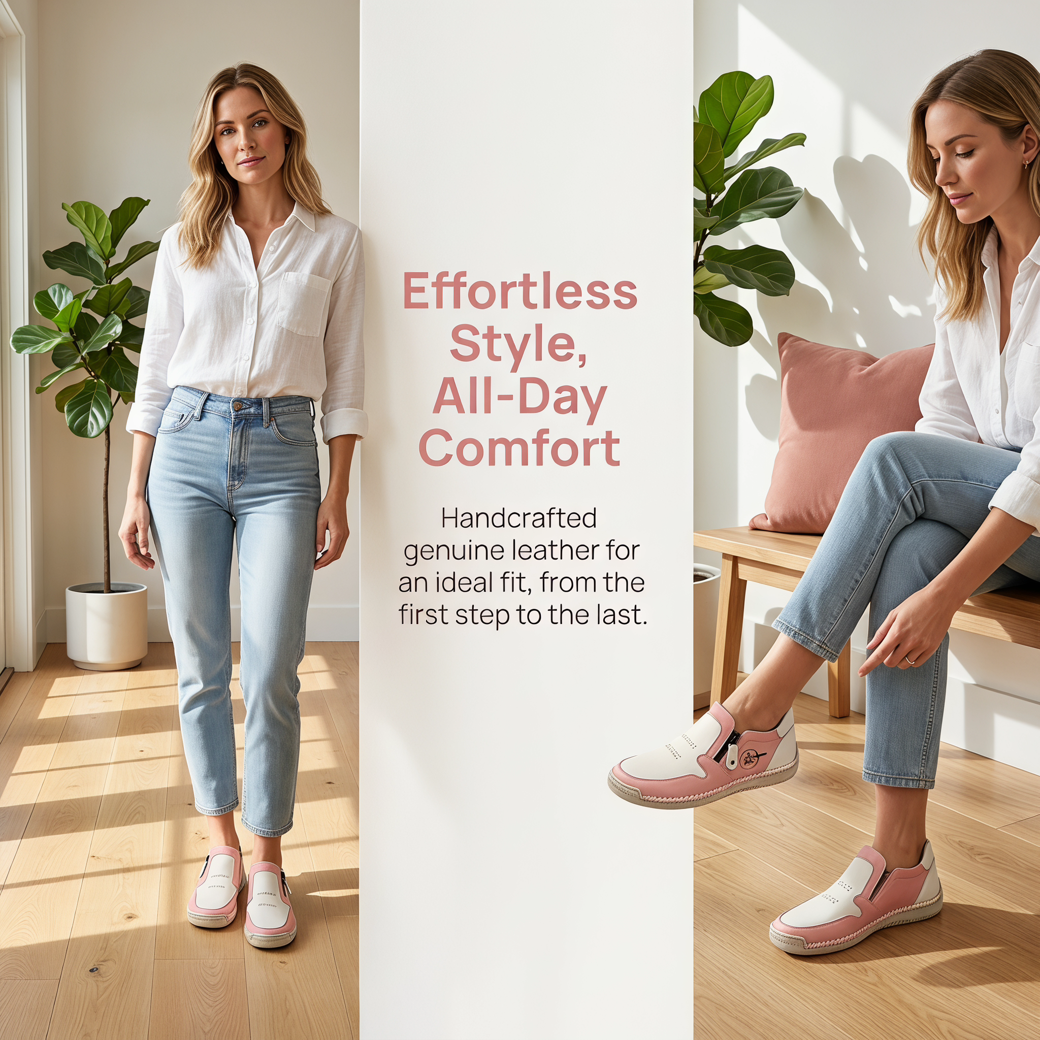 ⏰Promotion -45% OFF🔥TREKER®Women's Hand Stitched Slip-On Casual Driving Shoes