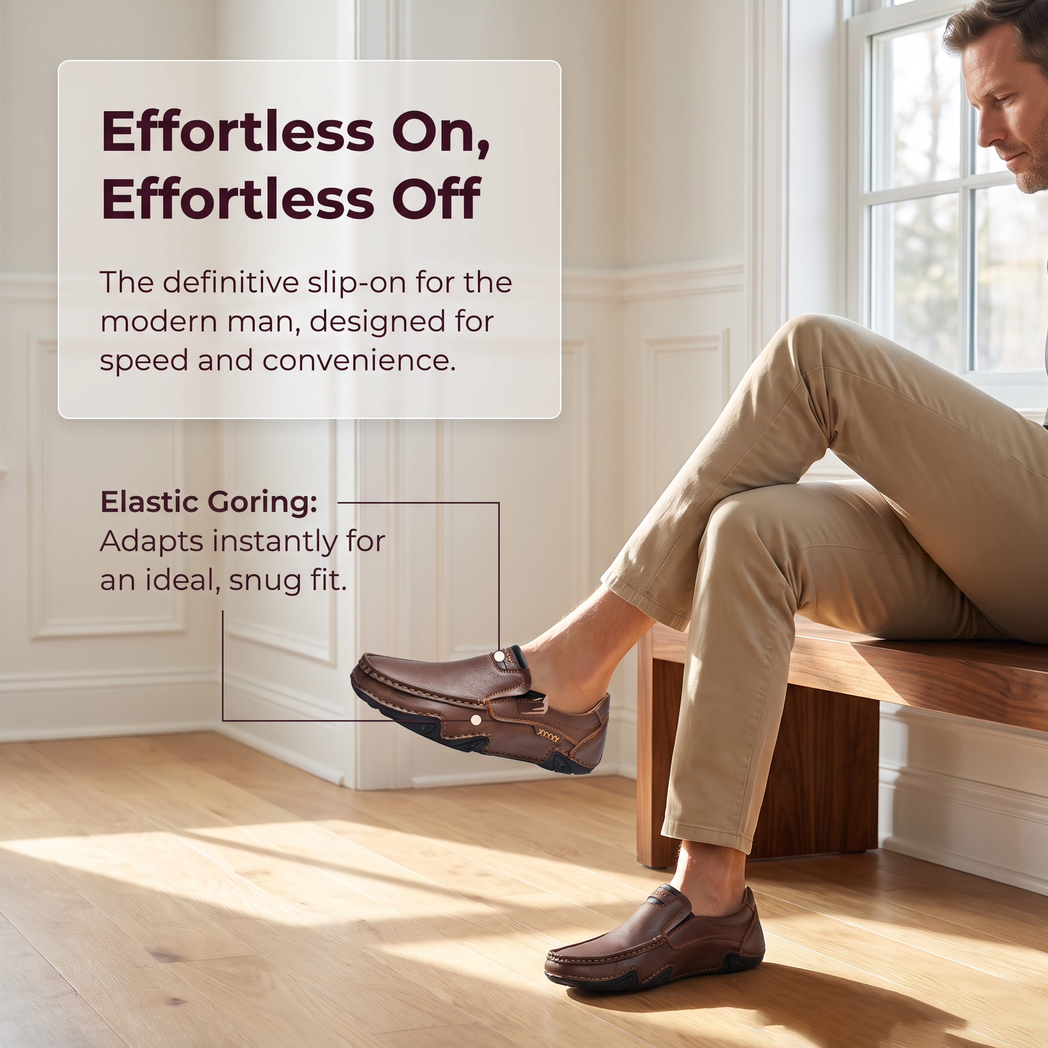 ⏰Last Day! 45% OFF 🔥TREKER®  Handcrafted Ortho Cowhide Loafers