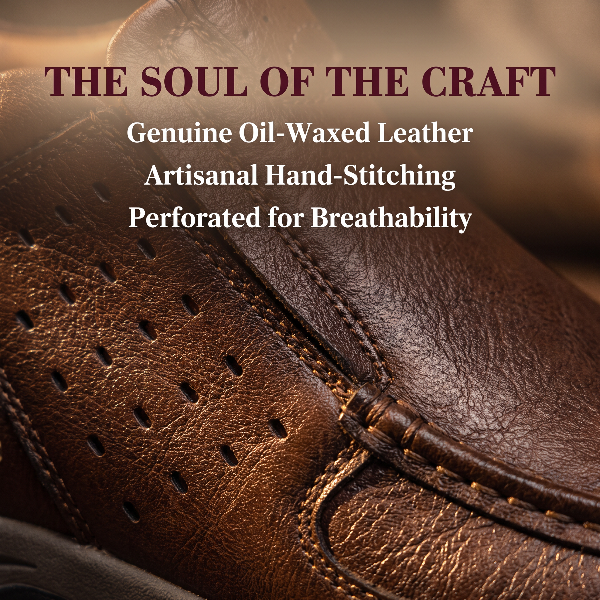 TREKER®Vent High Top Cowhide Slip On Outdoor Shoe