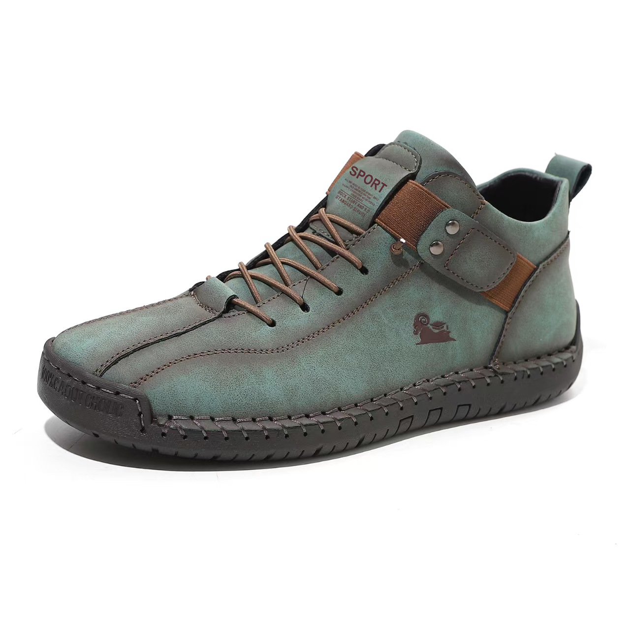 ⏰Promotion -45% OFF🔥TREKER®Women's Hand Stitched High Top Shoes Made of Nubuck Leather