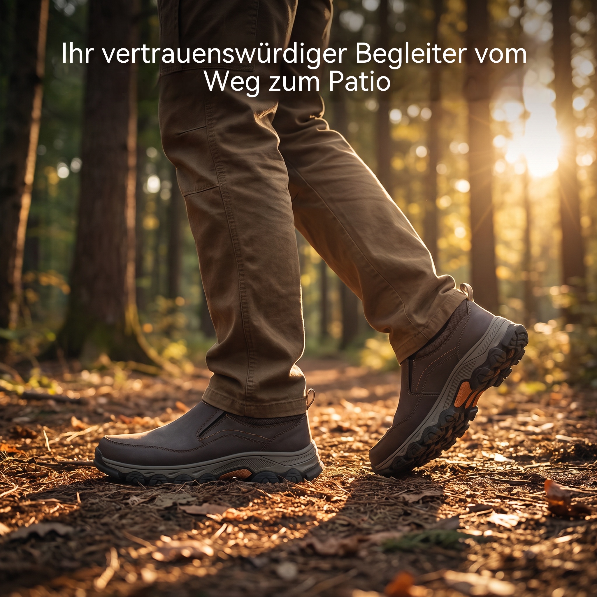 ⏰Last Day!45% OFF  TREKER®  Men's Genuine Leather Orthopedic Walking Shoes