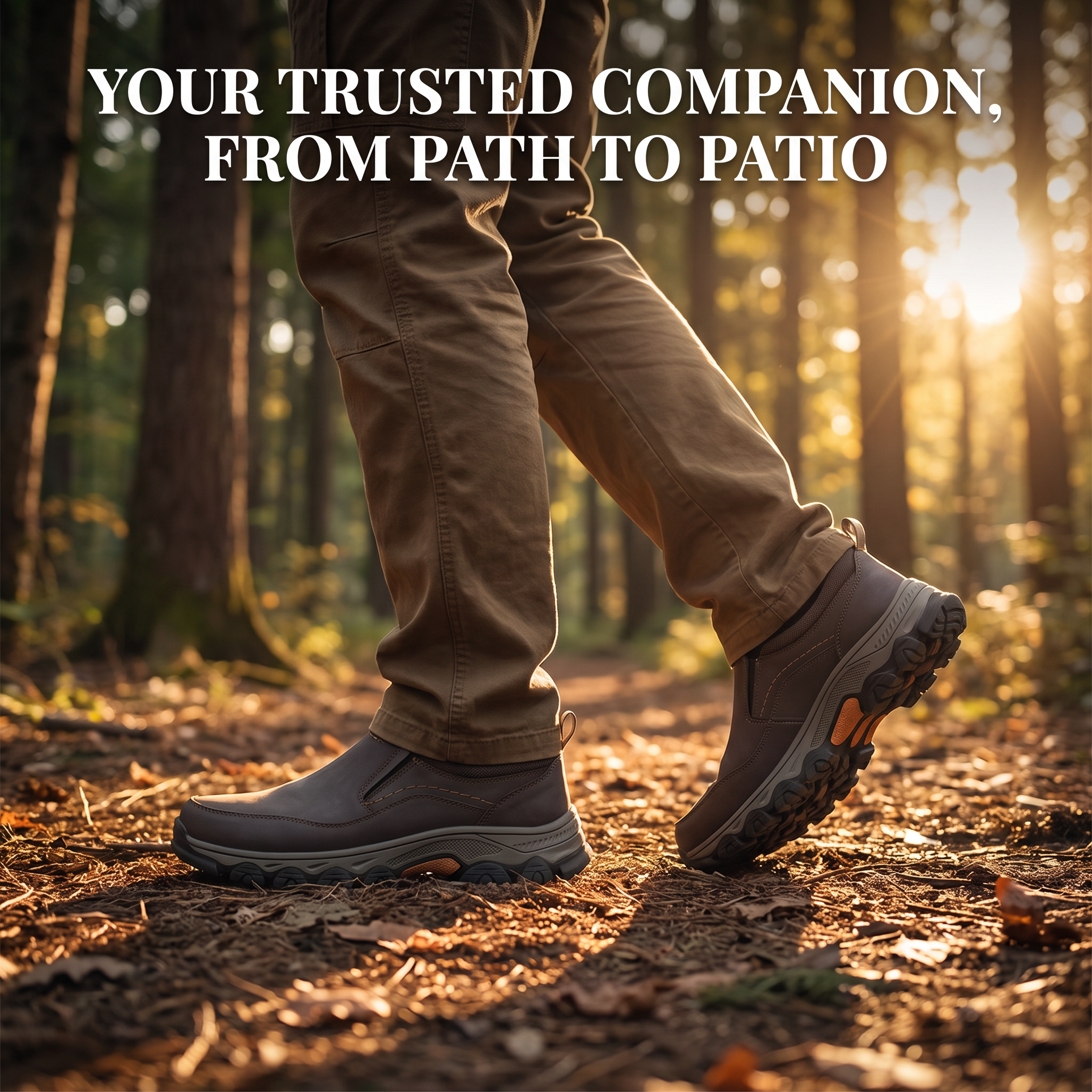 ⏰Last Day!45% OFF 🔥TREKER®  Men's Genuine Leather Orthopedic Walking Shoes