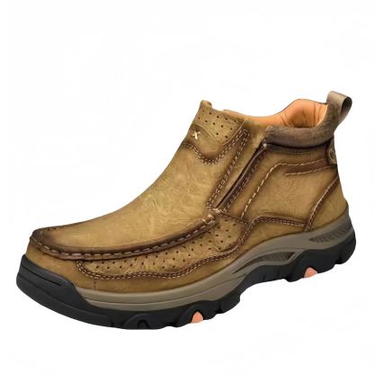 GARB®-AirBridge Breathable Leather Step-In Walkers