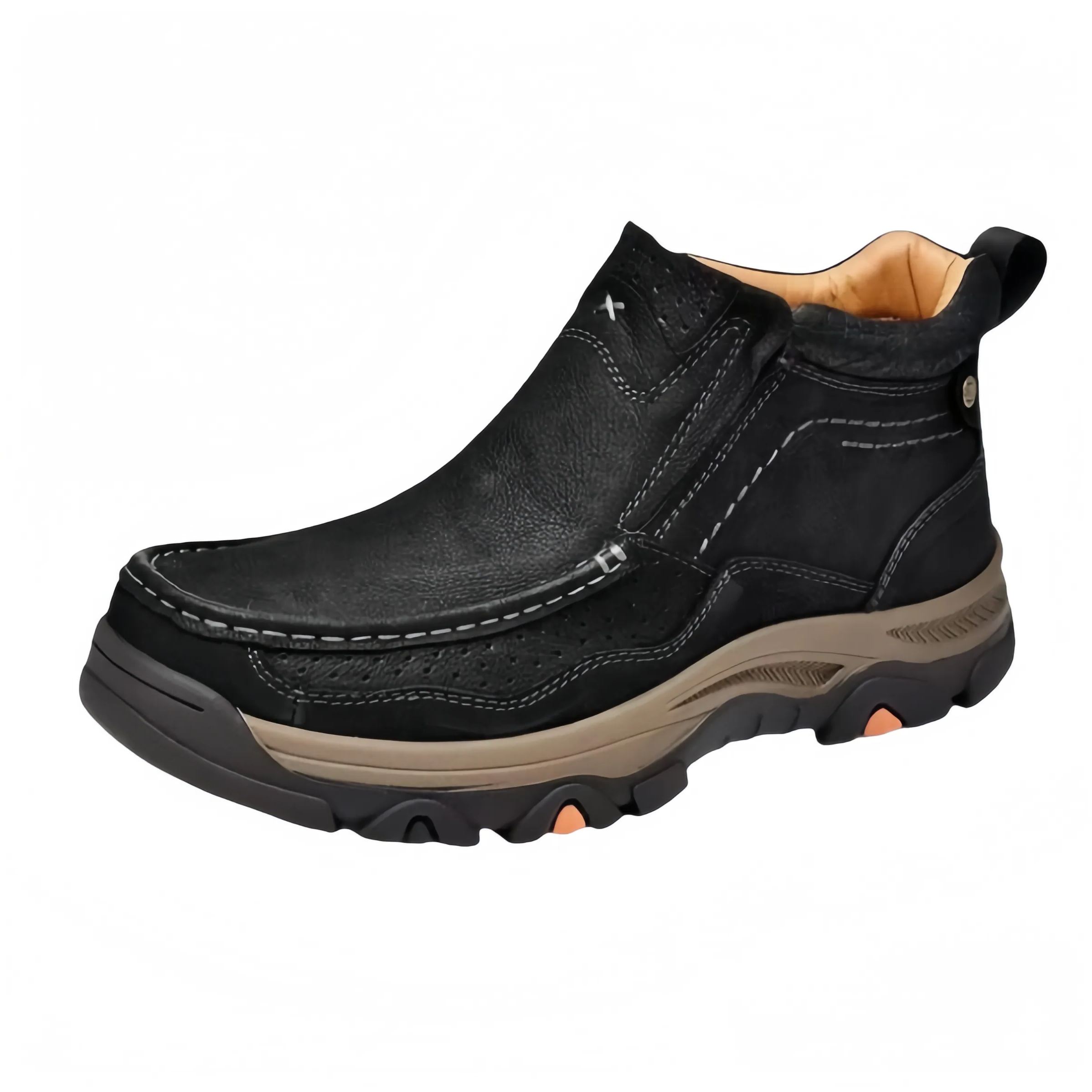 GARB®-AirBridge Breathable Leather Step-In Walkers